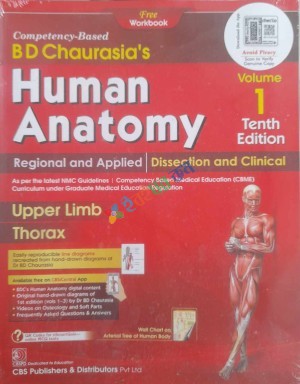 BD Chaurasia's Human Anatomy Volume 1-4