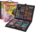 150-Piece Art Set, Deluxe Professional Color Set, Coloring Supplies Art Kits for Kids and Adult, Art Supplies for Drawing Painting with Compact Portable Art Case