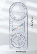Multi-functional Geometric Ruler