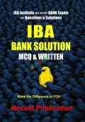 Recent IBA Bank Solution MCQ & Written