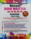 Recent Bank Written Solution (2020-2026)