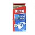 Max Geometry Set 9 pieces Math Set with 2 Metal Compasses