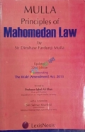 Mulla Principles of Mahomedan Law