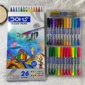 Doms Brush Pens – Set 26Pc